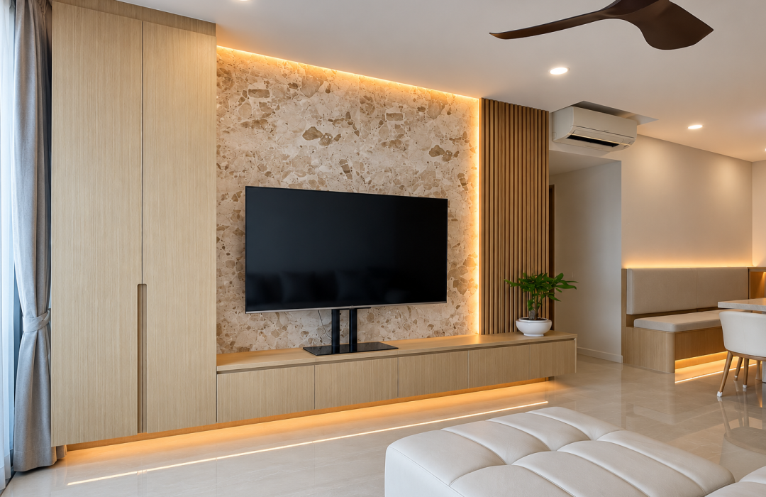 tamp living area